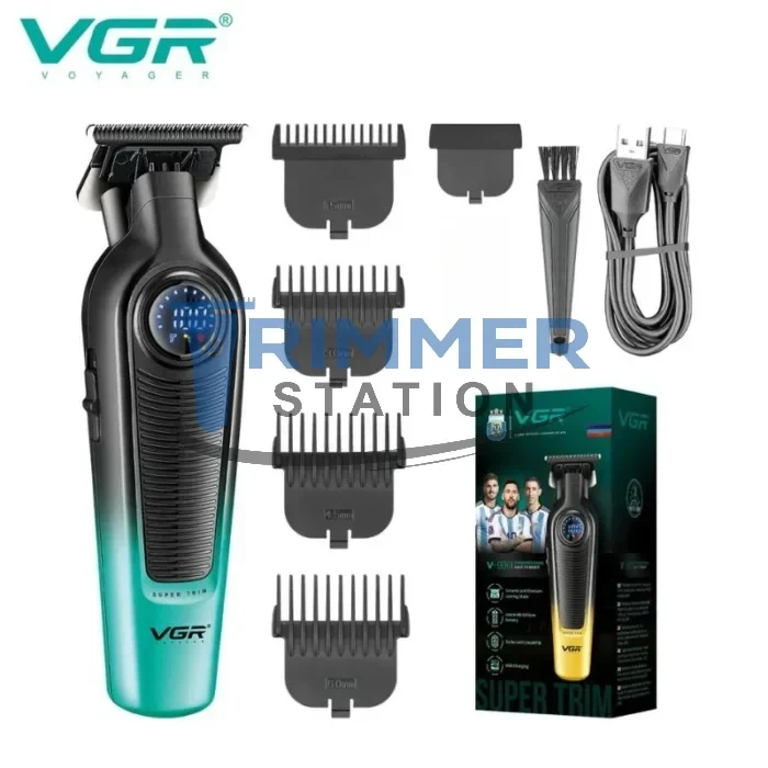VGR V-996 Professional Hair Trimmer | 7000 RPM Turbo Motor | Best Price in BD